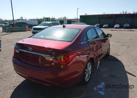 2013 Hyundai Sonata Limited from USA, damaged, VIN 5NPEC4AC0DH777980